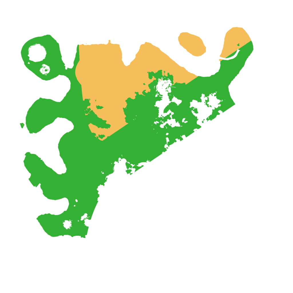 Biome Rust Map: Procedural Map, Size: 3000, Seed: 565747472