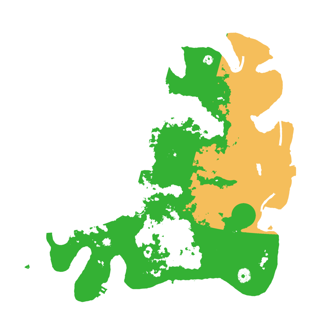 Biome Rust Map: Procedural Map, Size: 3500, Seed: 1365280571