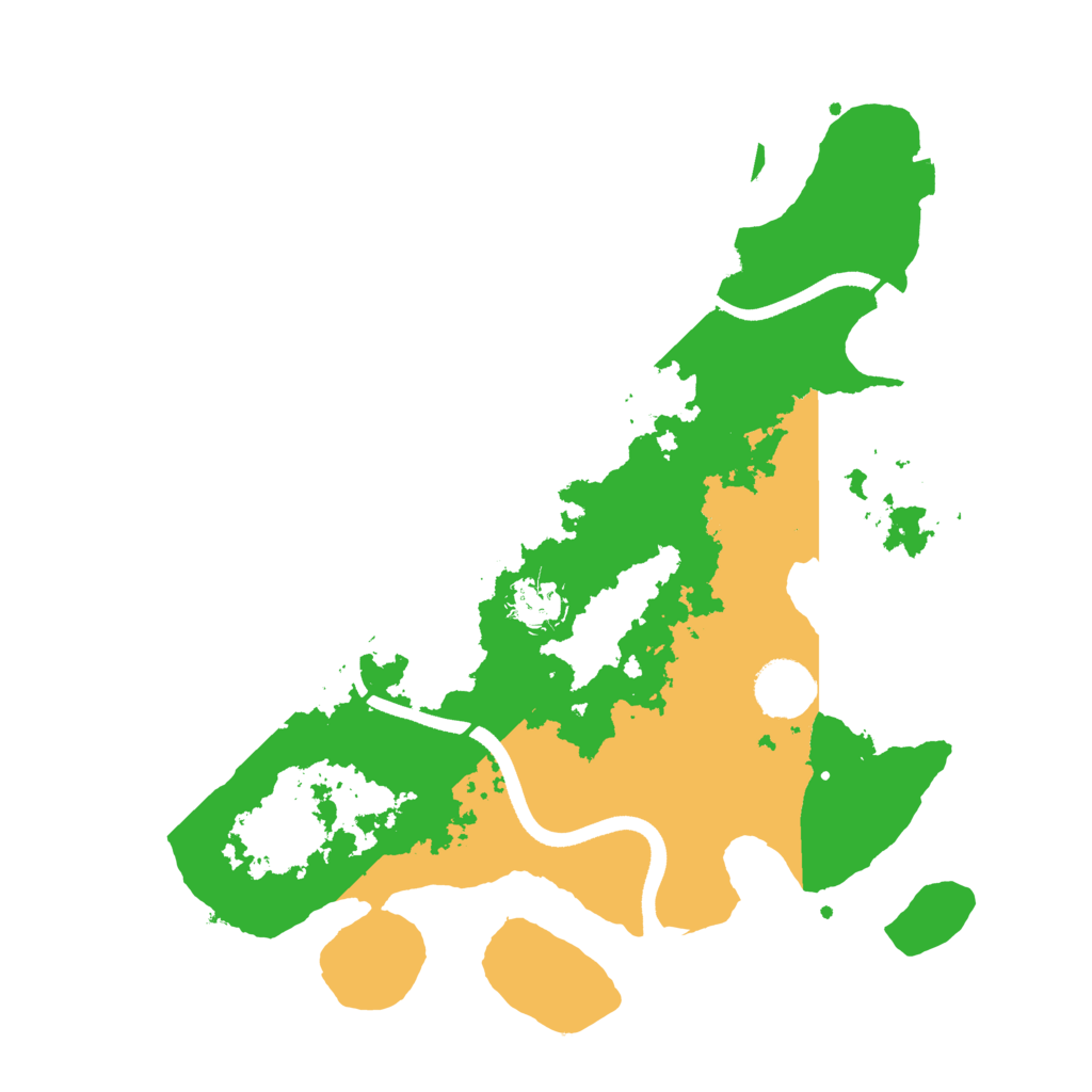 Biome Rust Map: Procedural Map, Size: 3500, Seed: 1113351794