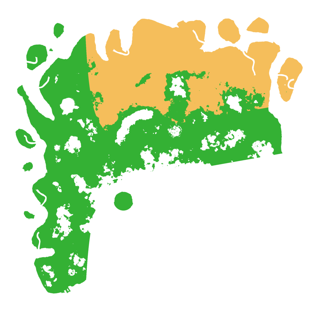 Biome Rust Map: Procedural Map, Size: 4800, Seed: 1310449638