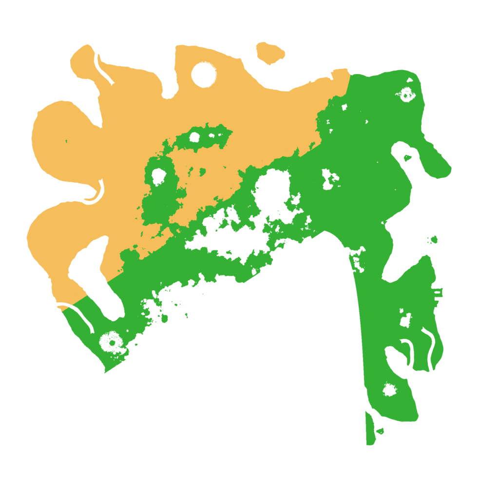 Biome Rust Map: Procedural Map, Size: 3500, Seed: 1815405276