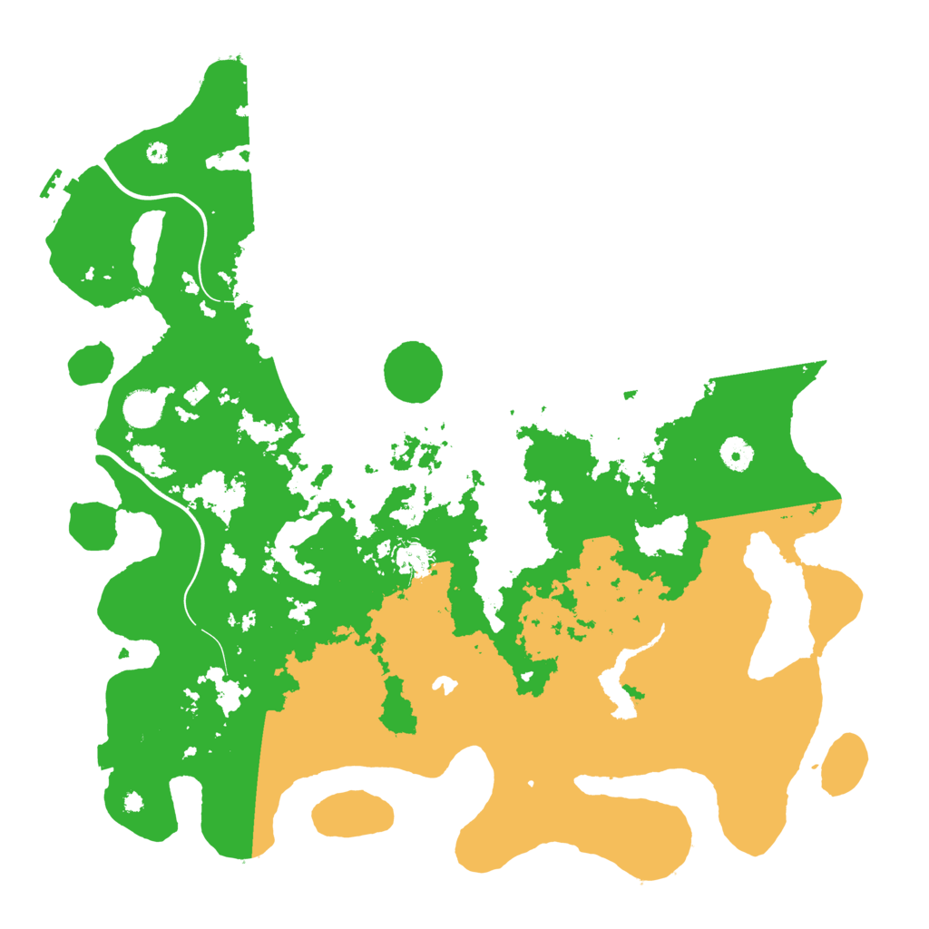 Biome Rust Map: Procedural Map, Size: 4250, Seed: 92811600