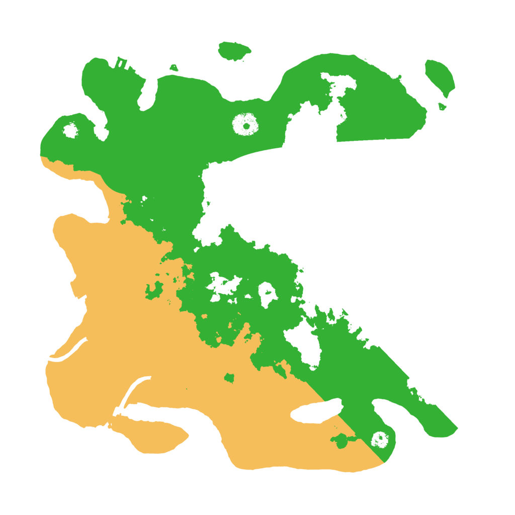Biome Rust Map: Procedural Map, Size: 3200, Seed: 1493328903