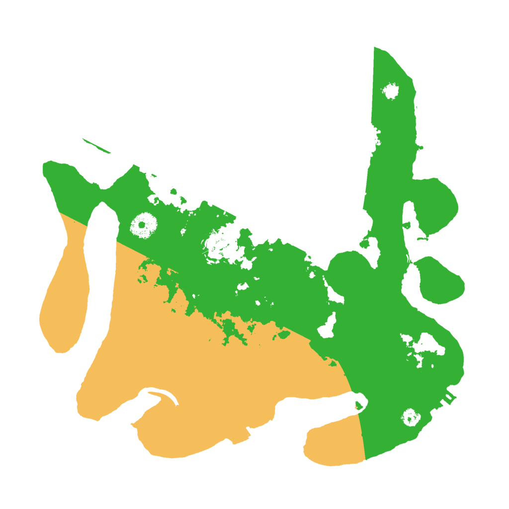 Biome Rust Map: Procedural Map, Size: 3000, Seed: 19851217