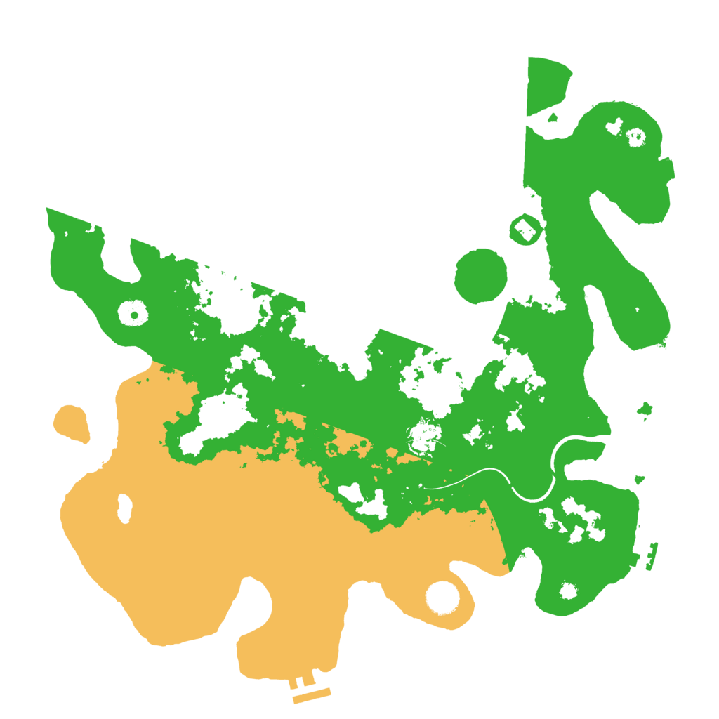 Biome Rust Map: Procedural Map, Size: 3800, Seed: 2118966928