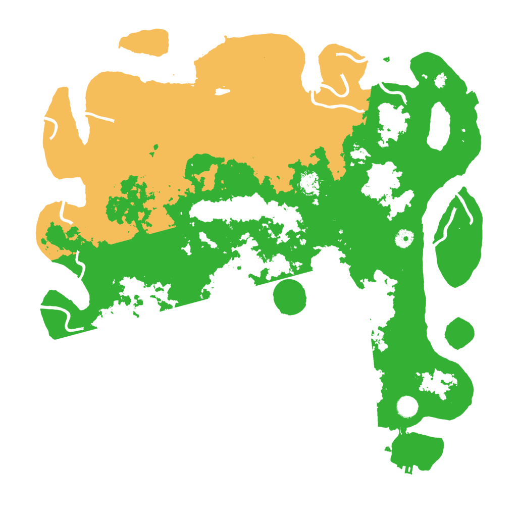 Biome Rust Map: Procedural Map, Size: 4250, Seed: 8284735