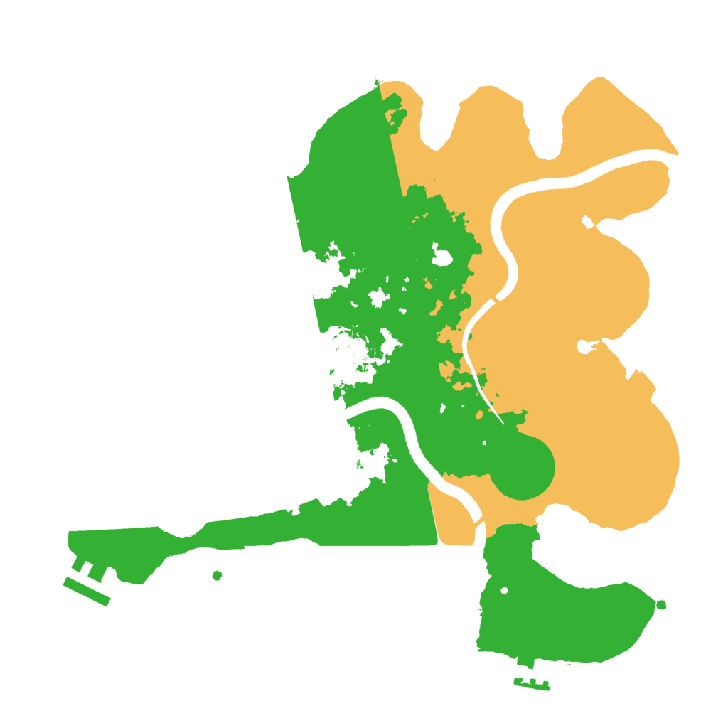 Biome Rust Map: Procedural Map, Size: 3000, Seed: 1753766109