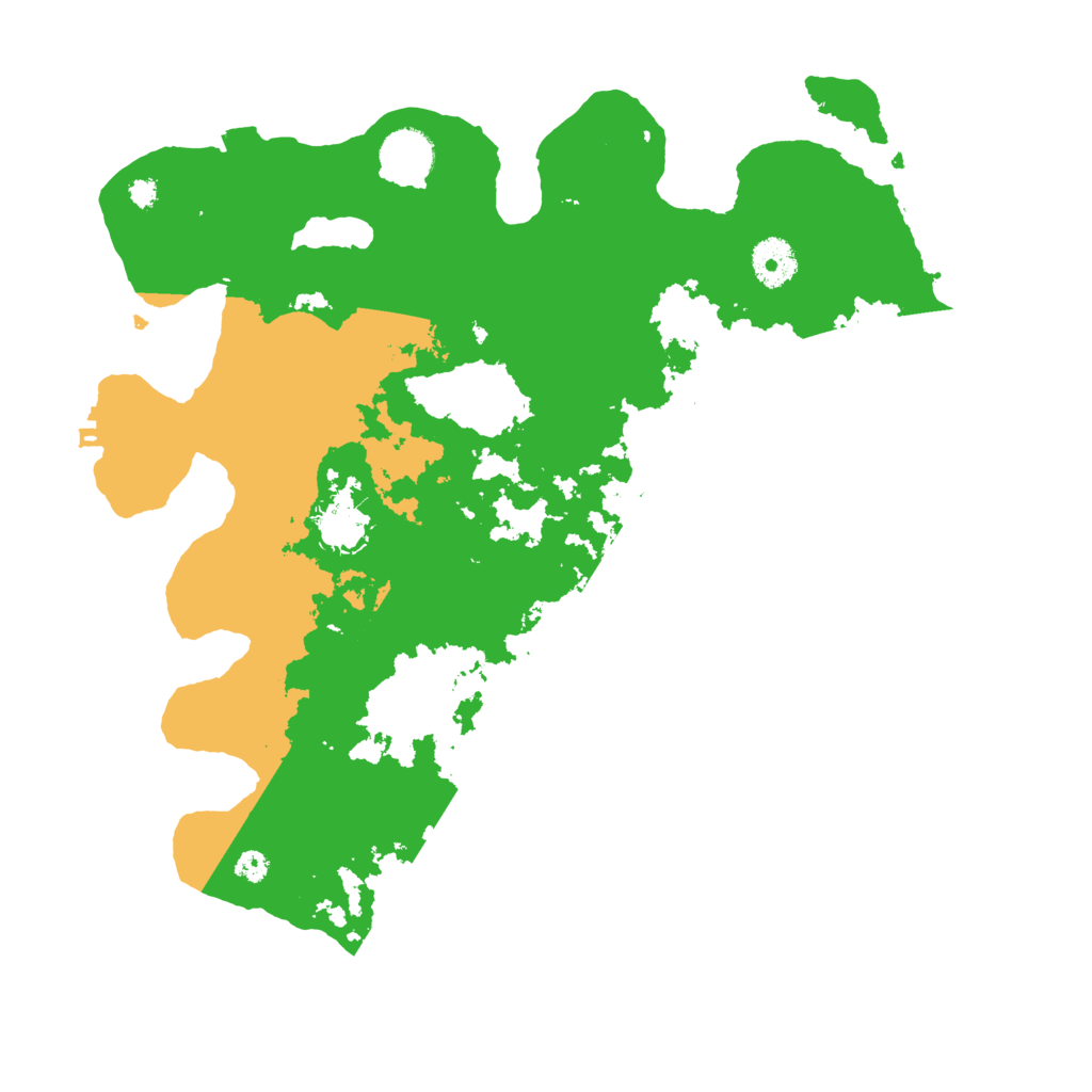 Biome Rust Map: Procedural Map, Size: 3550, Seed: 1259938084