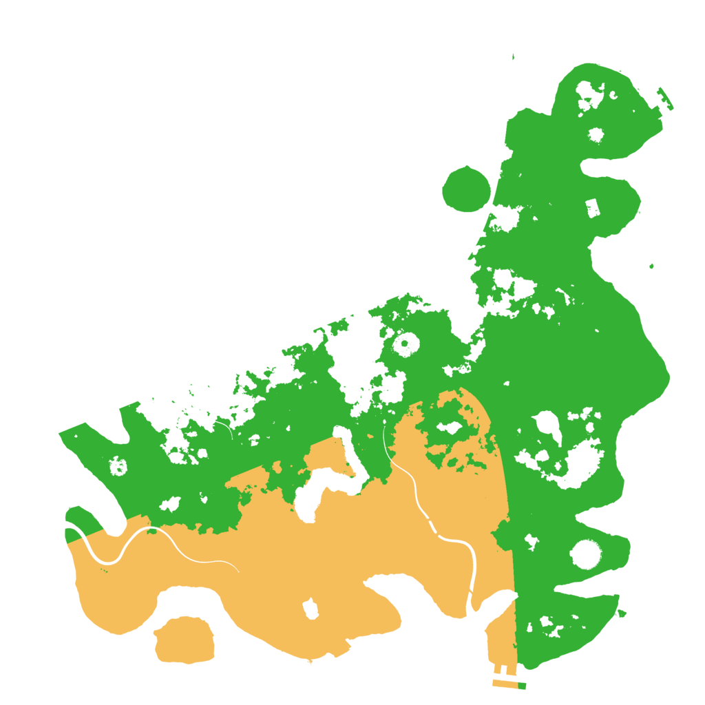 Biome Rust Map: Procedural Map, Size: 4250, Seed: 70331444