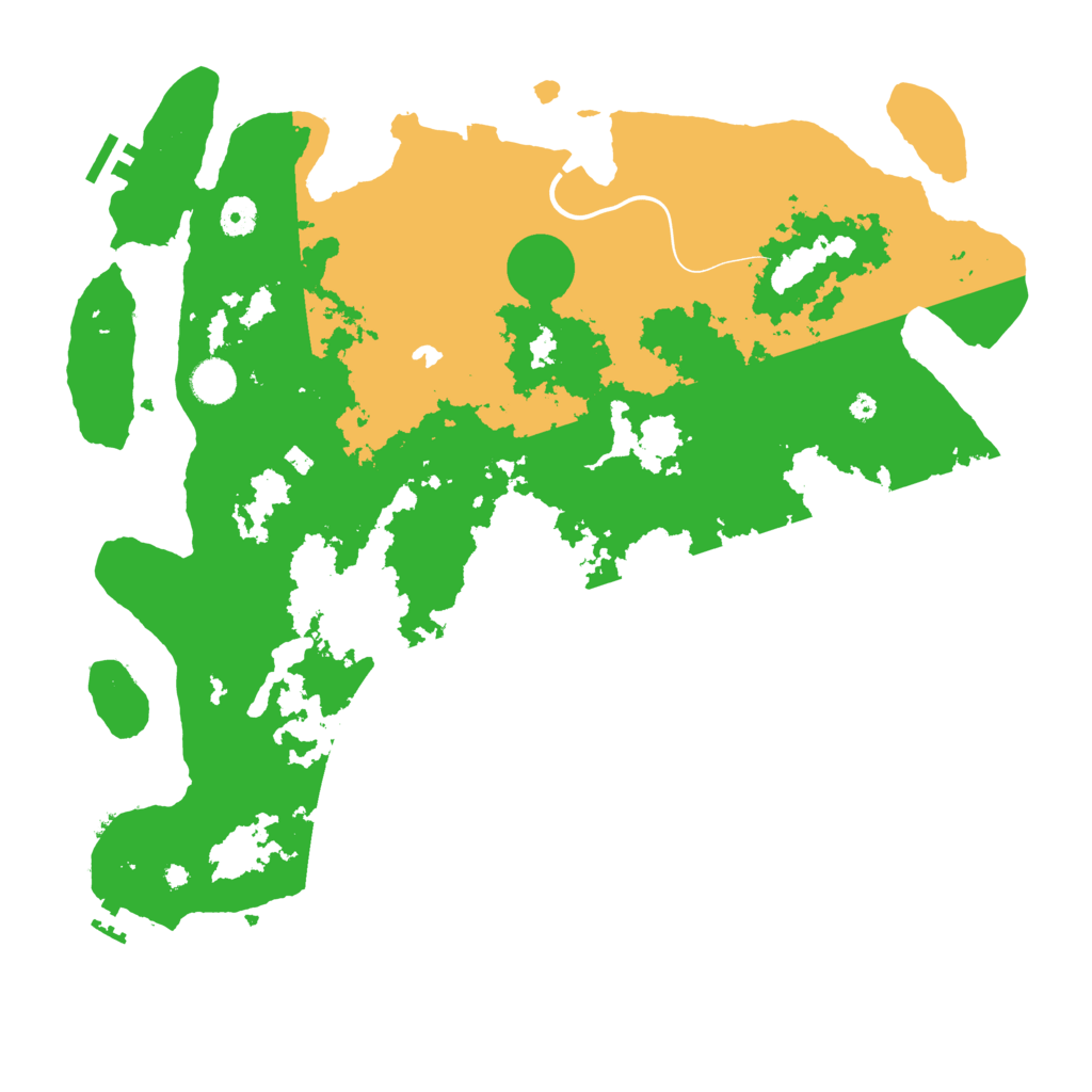 Biome Rust Map: Procedural Map, Size: 4250, Seed: 1697904942