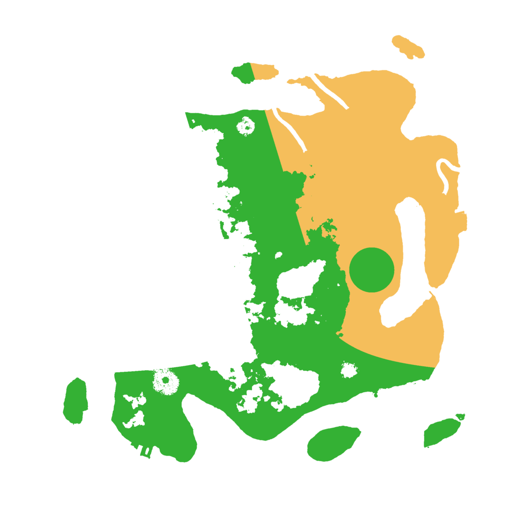 Biome Rust Map: Procedural Map, Size: 3000, Seed: 695