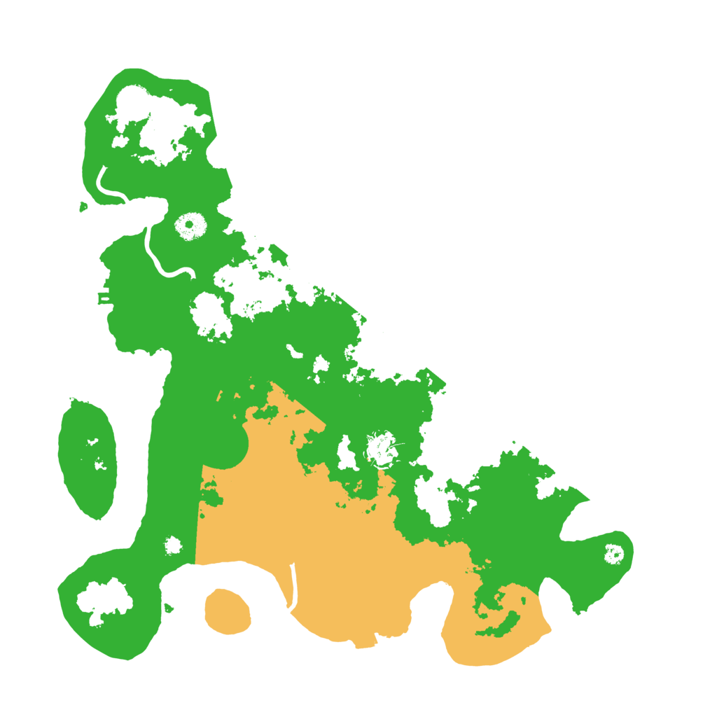 Biome Rust Map: Procedural Map, Size: 3700, Seed: 343659929
