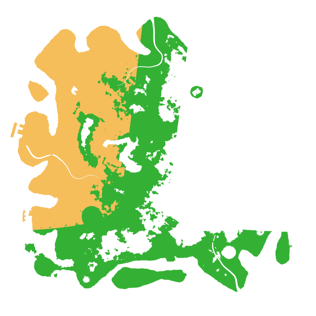 Biome Rust Map: Procedural Map, Size: 4250, Seed: 1072805051
