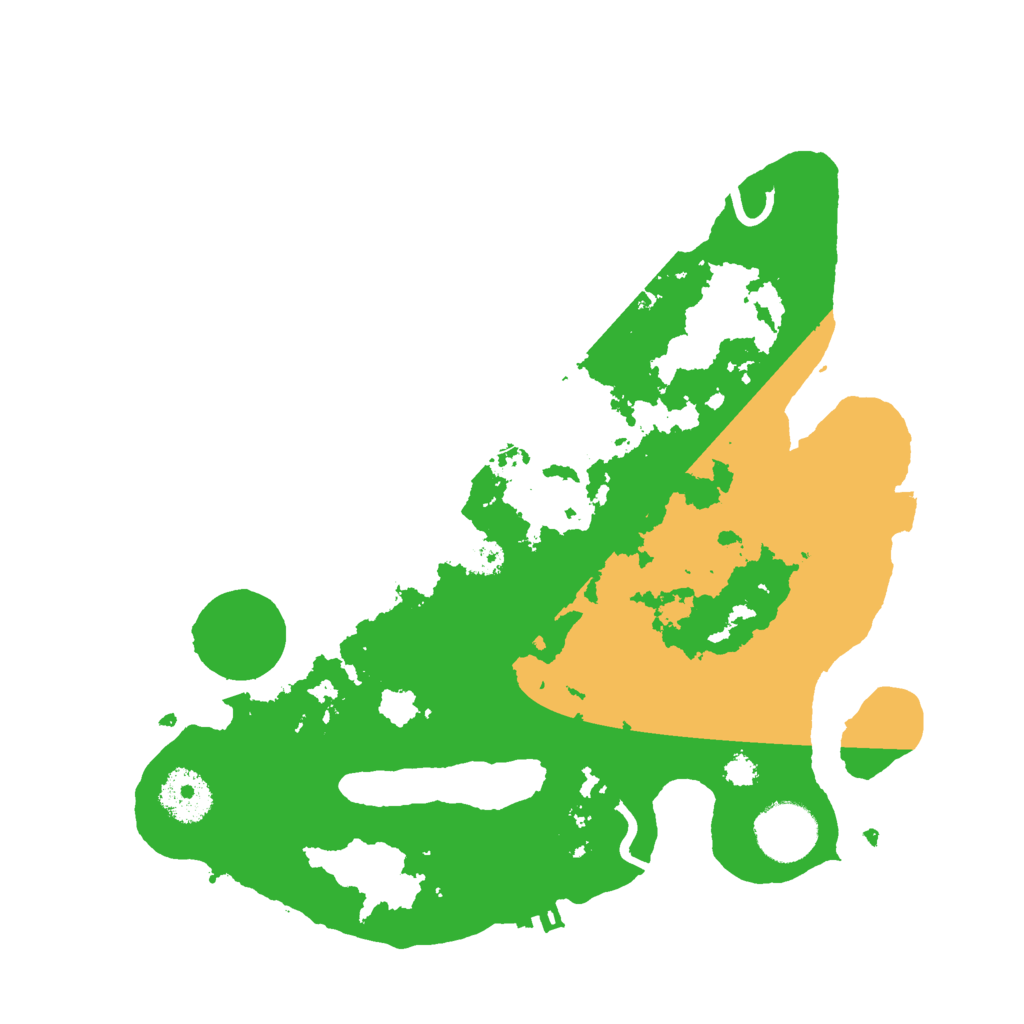 Biome Rust Map: Procedural Map, Size: 3000, Seed: 439419456