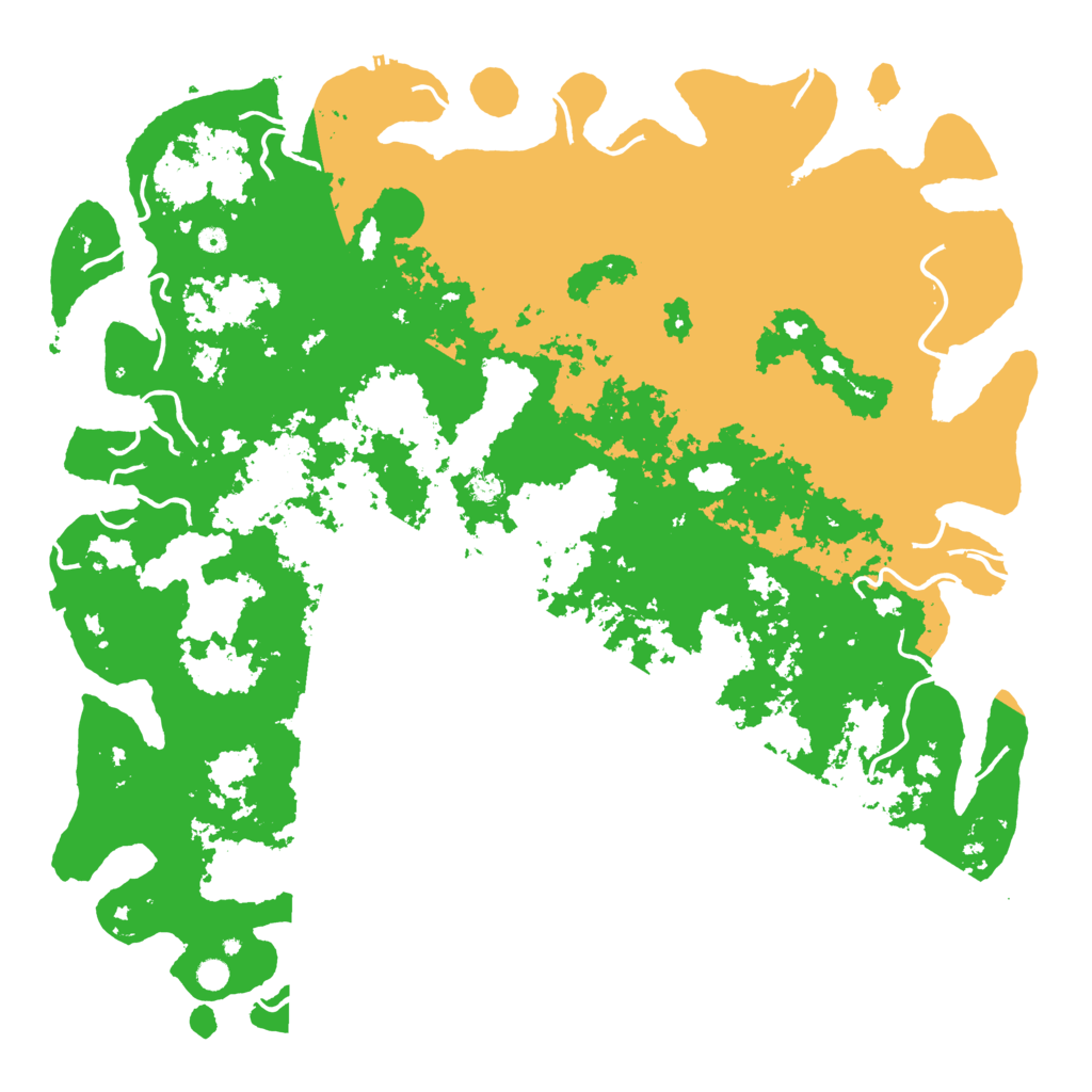 Biome Rust Map: Procedural Map, Size: 6000, Seed: 445302540