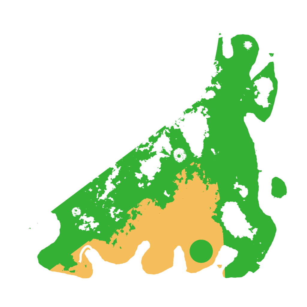 Biome Rust Map: Procedural Map, Size: 3500, Seed: 637202647