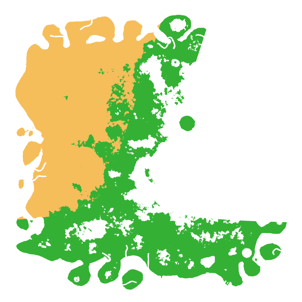 Biome Rust Map: Procedural Map, Size: 5500, Seed: 339058771