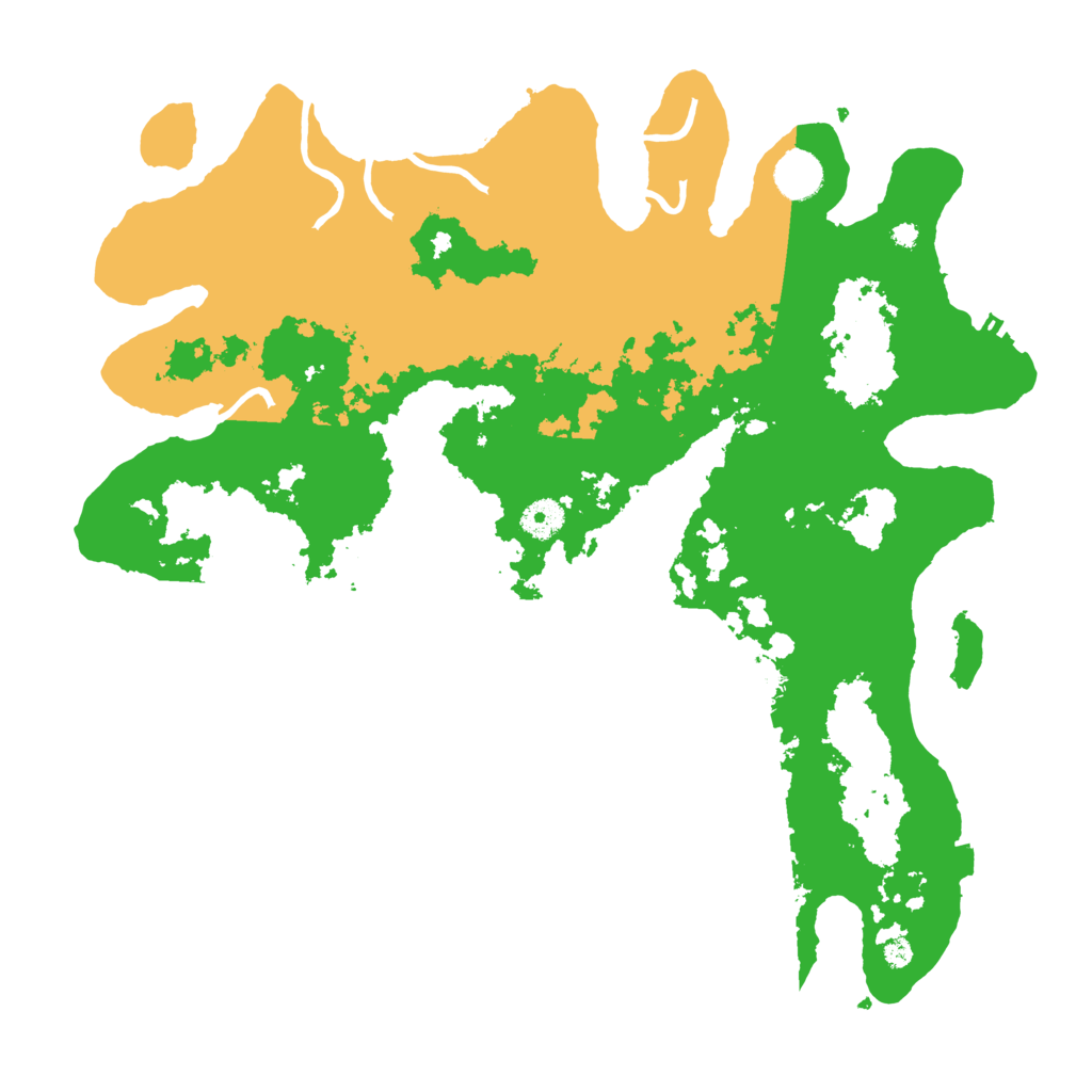 Biome Rust Map: Procedural Map, Size: 4000, Seed: 1137466667