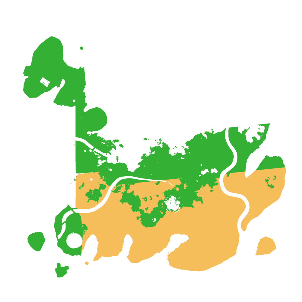 Biome Rust Map: Procedural Map, Size: 3500, Seed: 1344704872