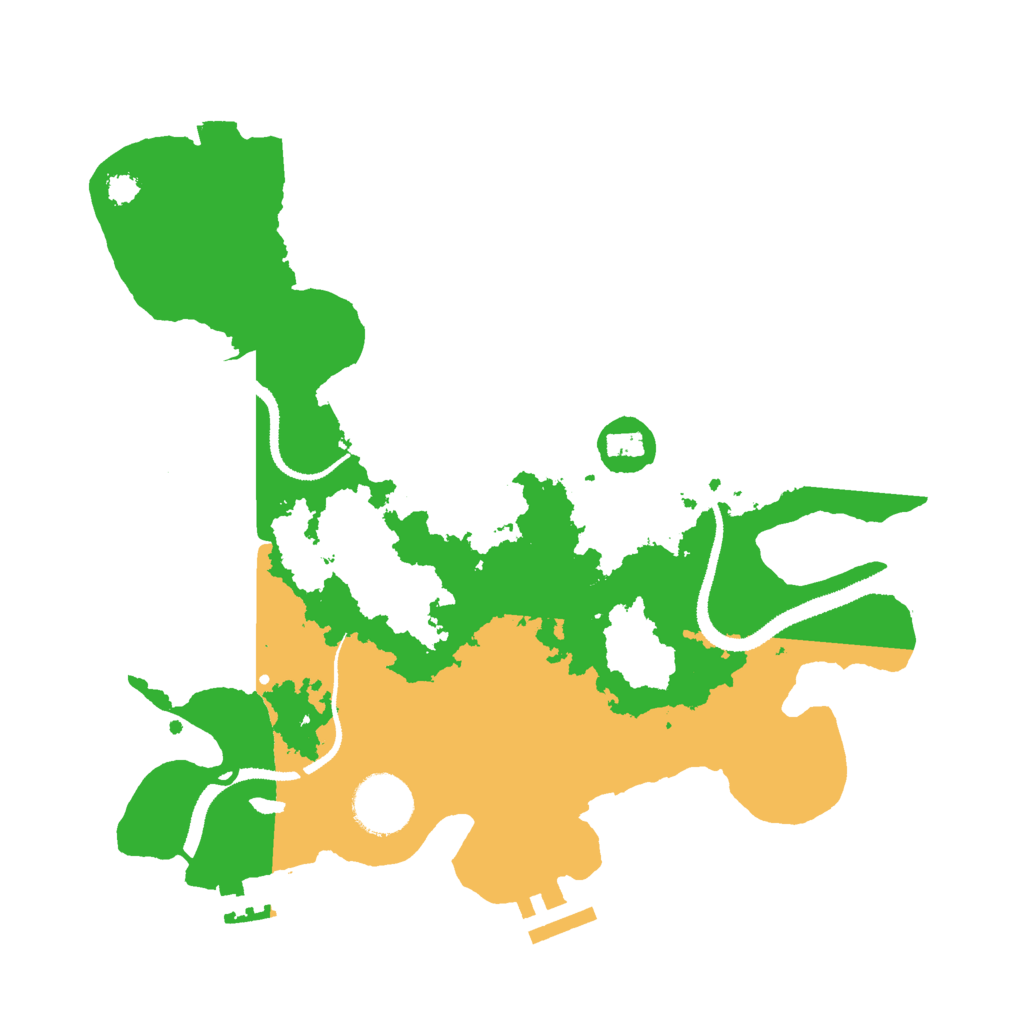 Biome Rust Map: Procedural Map, Size: 3000, Seed: 14514