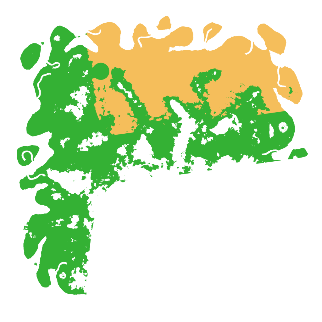 Biome Rust Map: Procedural Map, Size: 5000, Seed: 1594721686