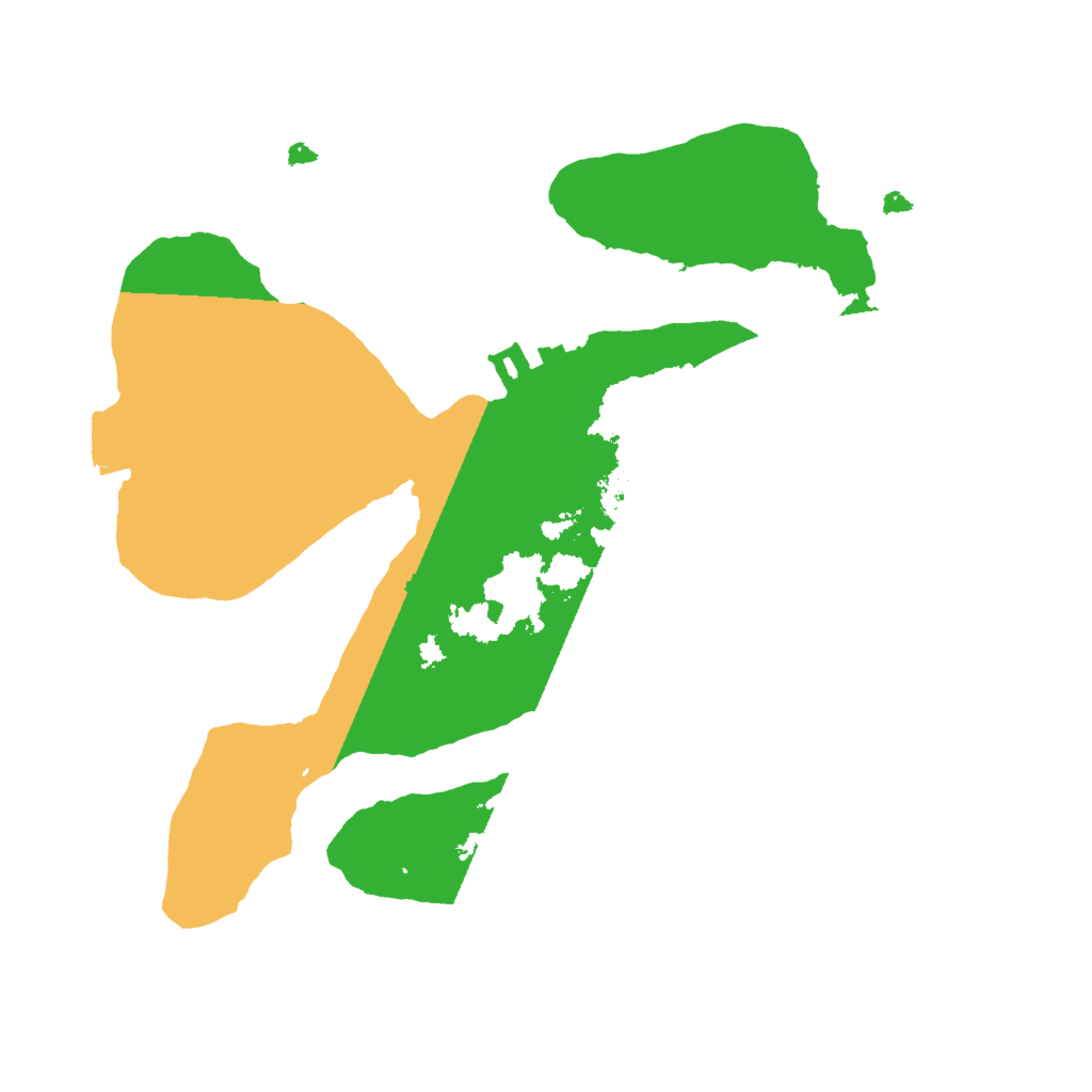 Biome Rust Map: Procedural Map, Size: 2000, Seed: 501238751