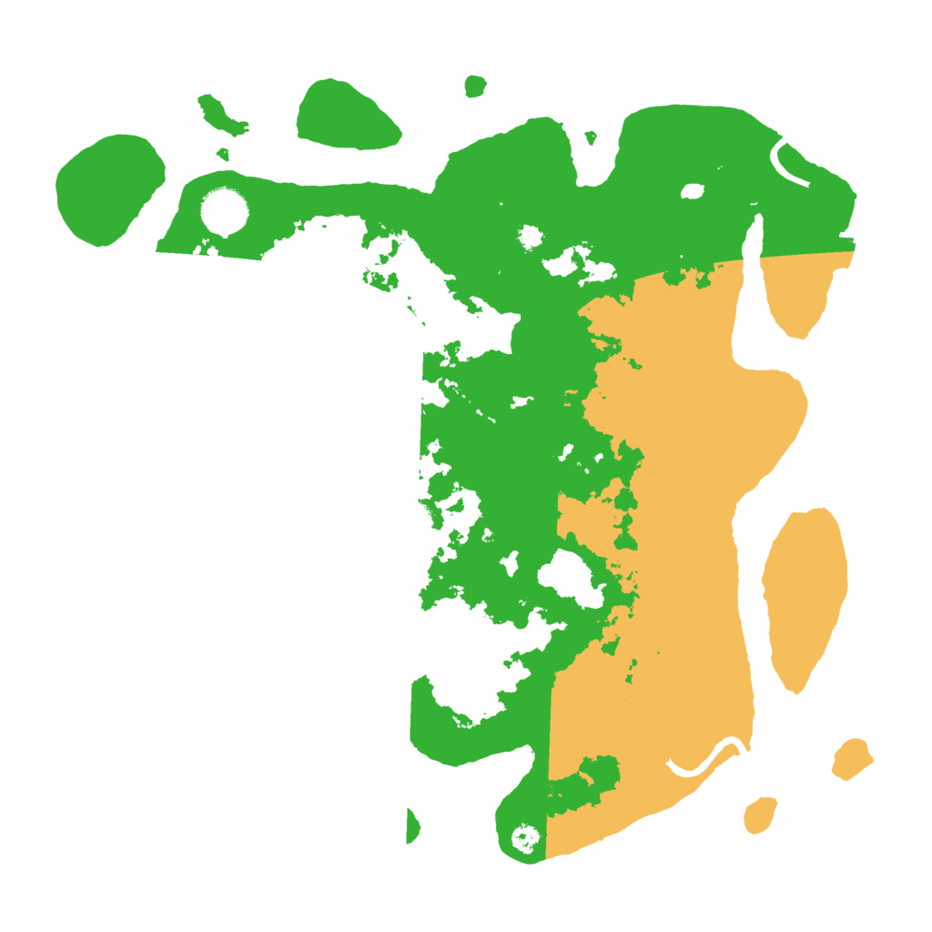 Biome Rust Map: Procedural Map, Size: 3500, Seed: 1795286777