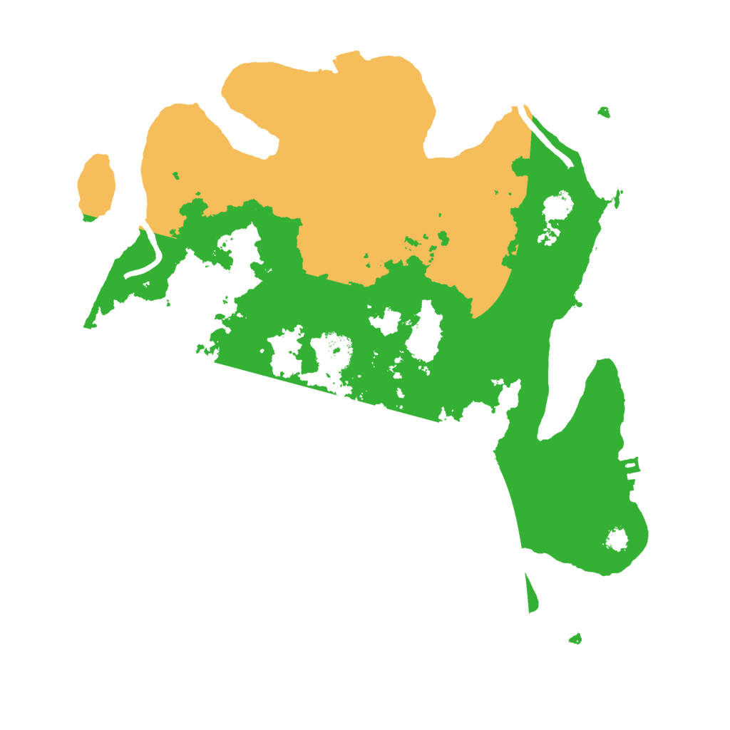 Biome Rust Map: Procedural Map, Size: 3000, Seed: 9005