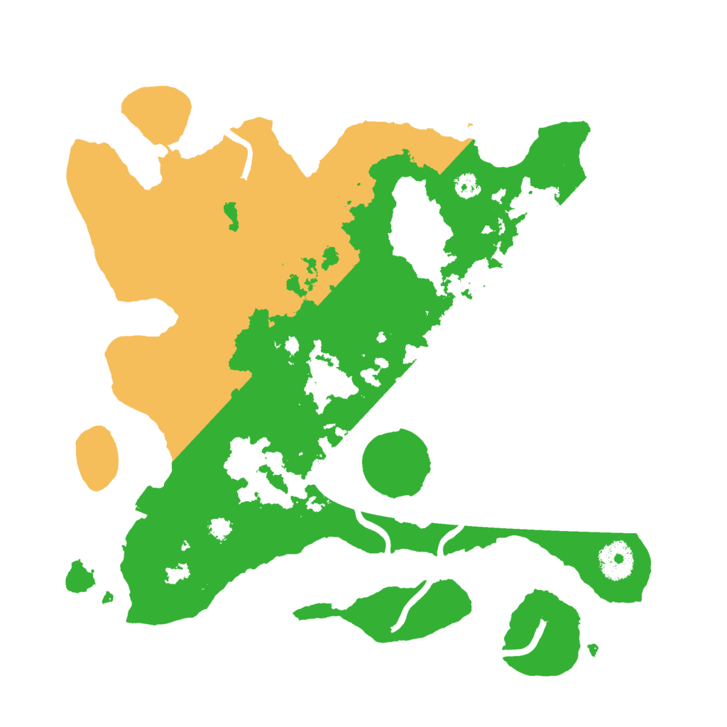 Biome Rust Map: Procedural Map, Size: 3000, Seed: 9220