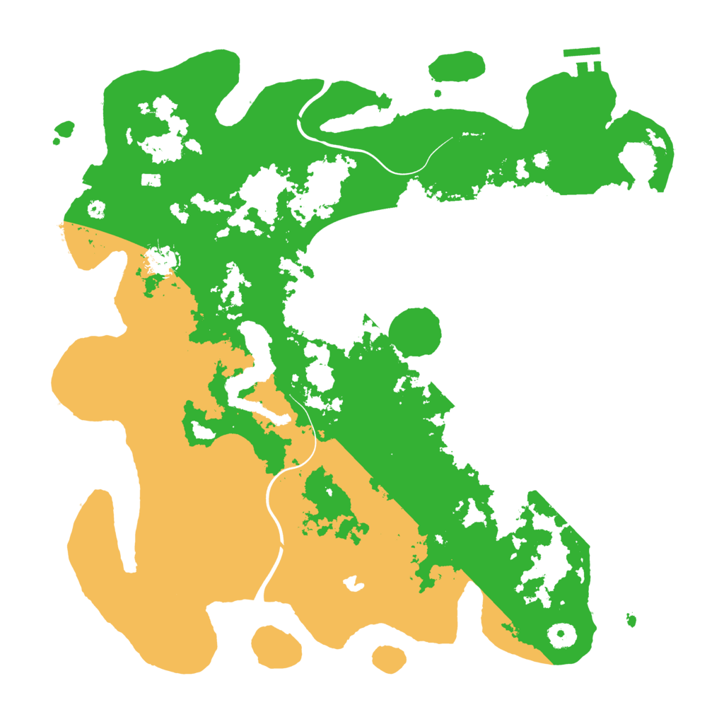Biome Rust Map: Procedural Map, Size: 4000, Seed: 1011085387
