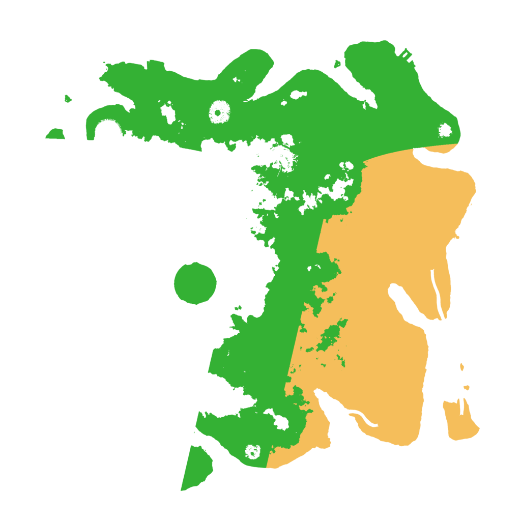Biome Rust Map: Procedural Map, Size: 3500, Seed: 680454330