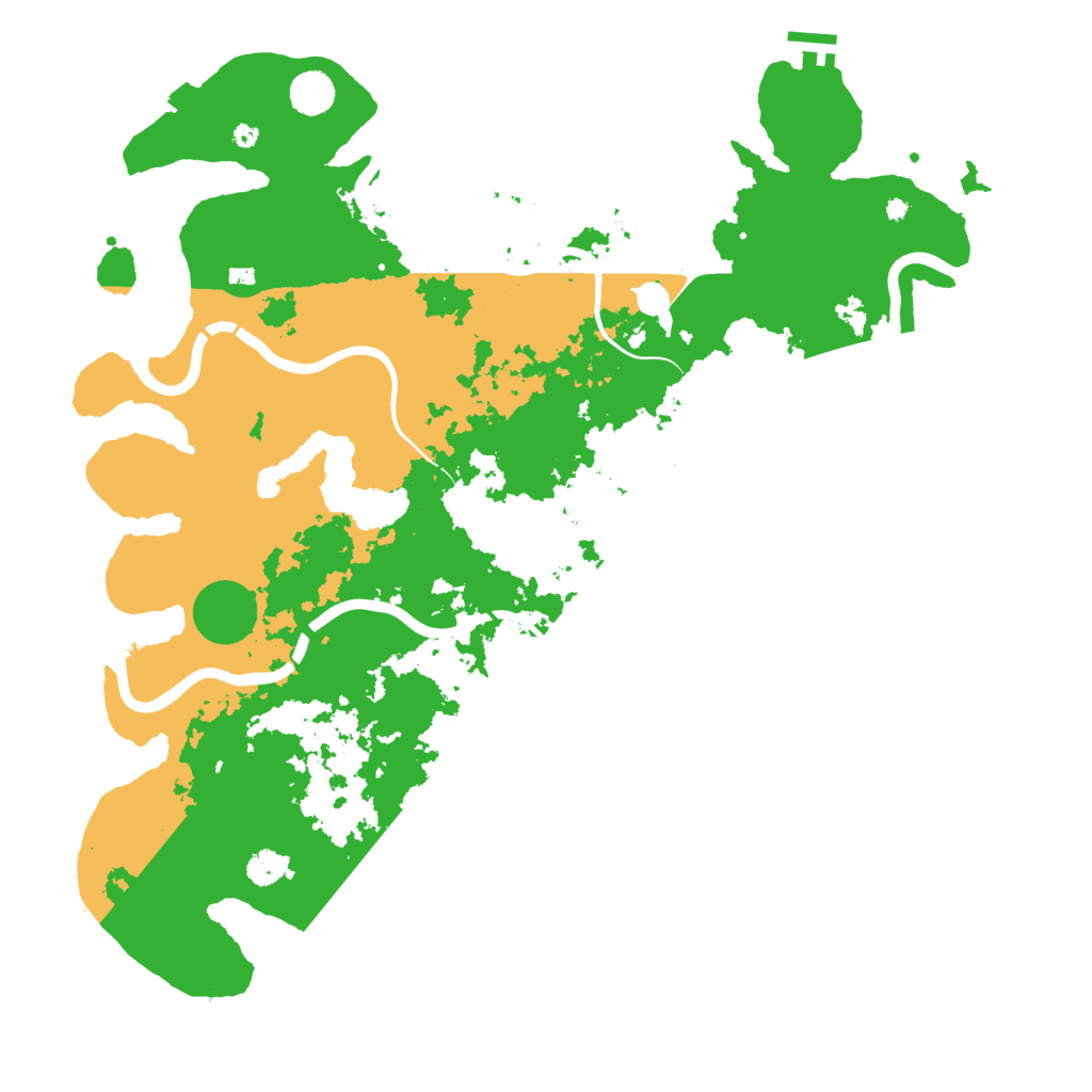 Biome Rust Map: Procedural Map, Size: 4500, Seed: 1406350908