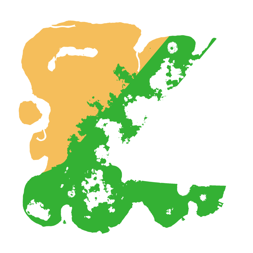 Biome Rust Map: Procedural Map, Size: 3500, Seed: 1250574477