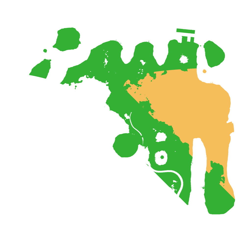 Biome Rust Map: Procedural Map, Size: 2750, Seed: 636049695