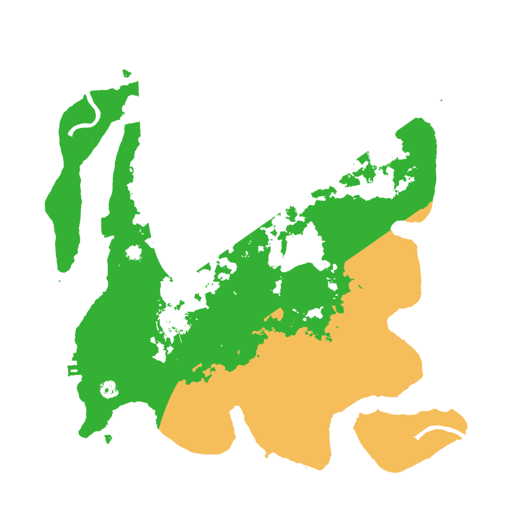 Biome Rust Map: Procedural Map, Size: 3000, Seed: 578089825