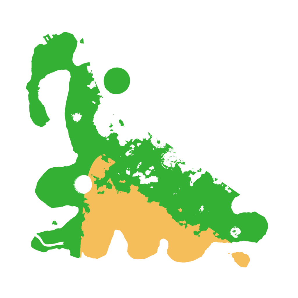 Biome Rust Map: Procedural Map, Size: 3000, Seed: 948349621