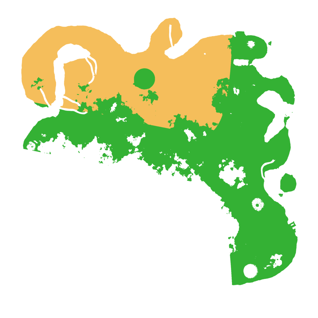 Biome Rust Map: Procedural Map, Size: 4000, Seed: 857255292