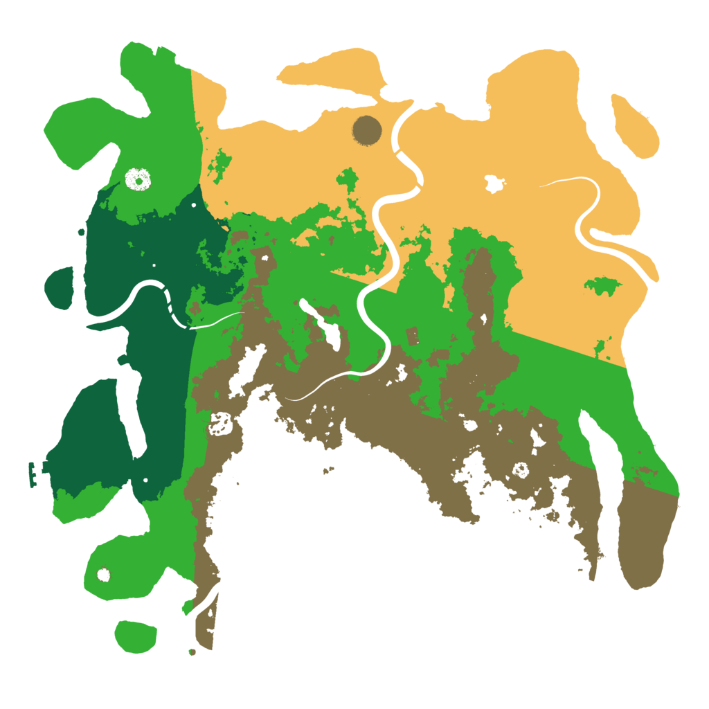 Biome Rust Map: Procedural Map, Size: 4250, Seed: 22187