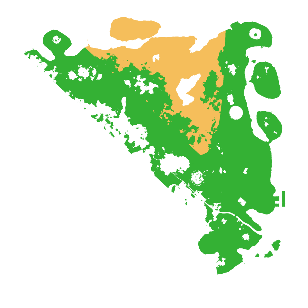 Biome Rust Map: Procedural Map, Size: 4000, Seed: 464127383