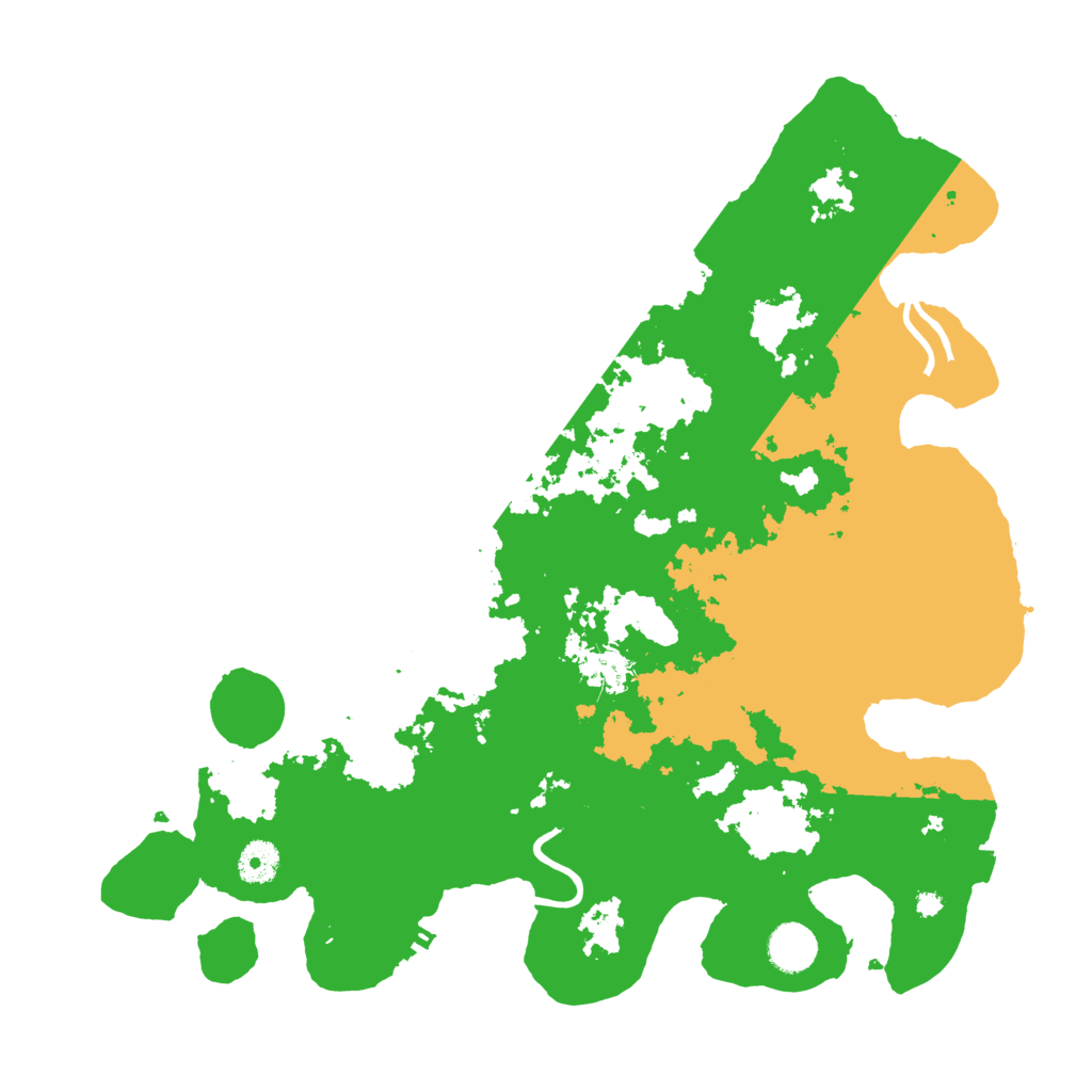Biome Rust Map: Procedural Map, Size: 3900, Seed: 5777544