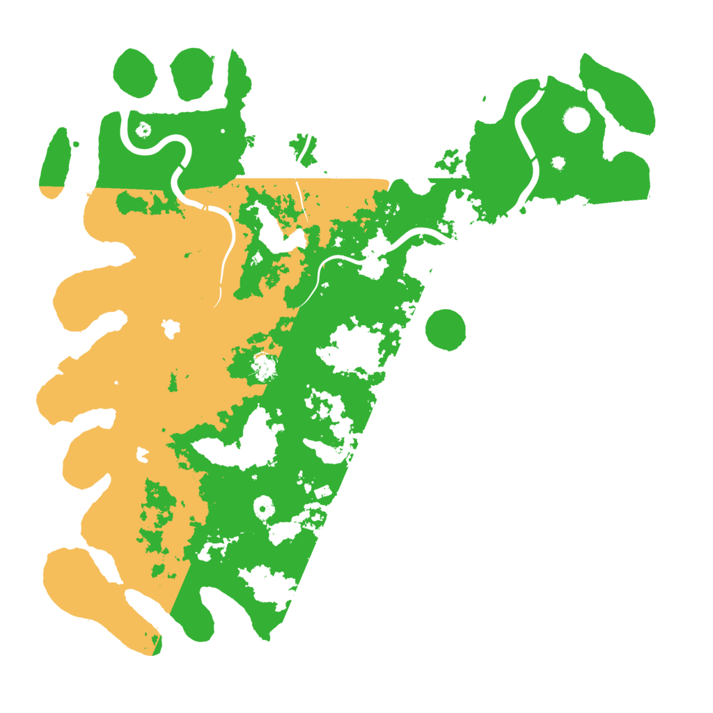Biome Rust Map: Procedural Map, Size: 4750, Seed: 706445707