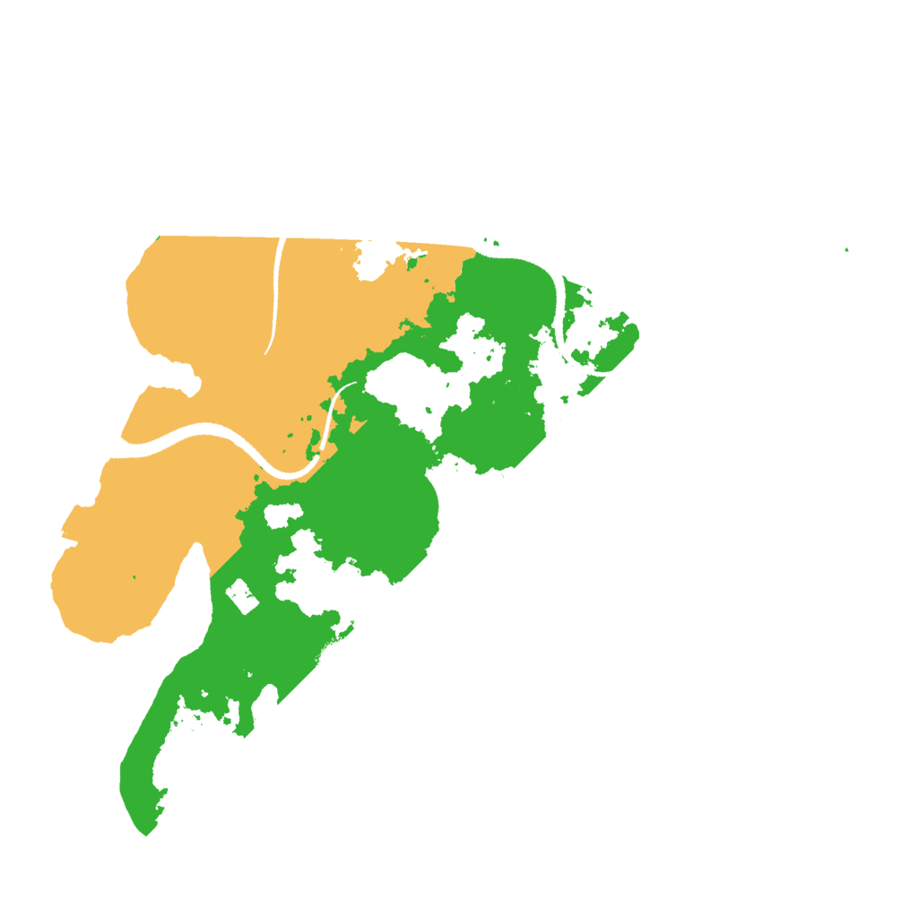 Biome Rust Map: Procedural Map, Size: 3000, Seed: 10813
