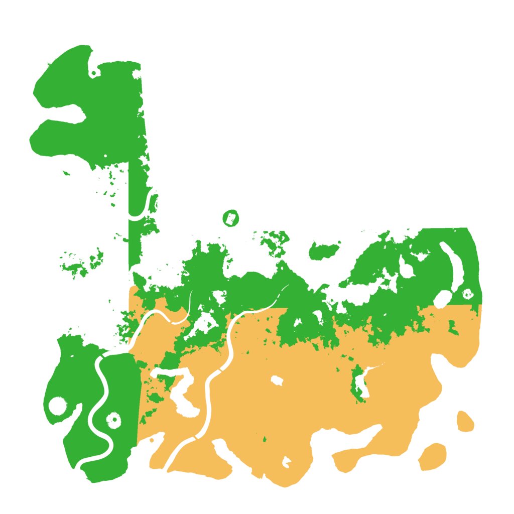 Biome Rust Map: Procedural Map, Size: 5000, Seed: 213746872