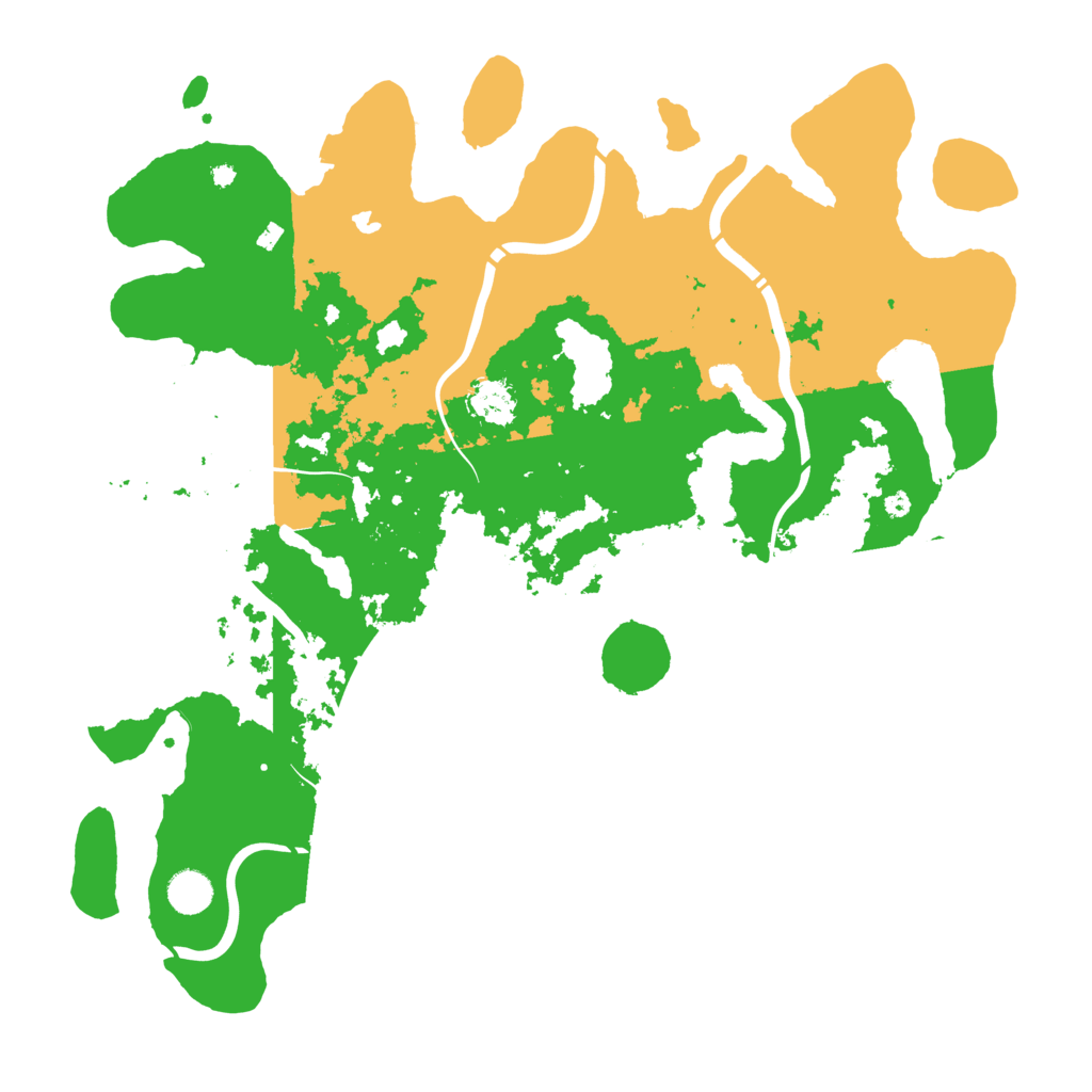 Biome Rust Map: Procedural Map, Size: 4300, Seed: 1315