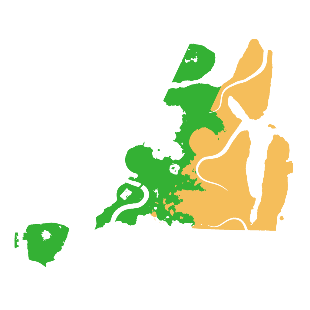 Biome Rust Map: Procedural Map, Size: 3000, Seed: 10815