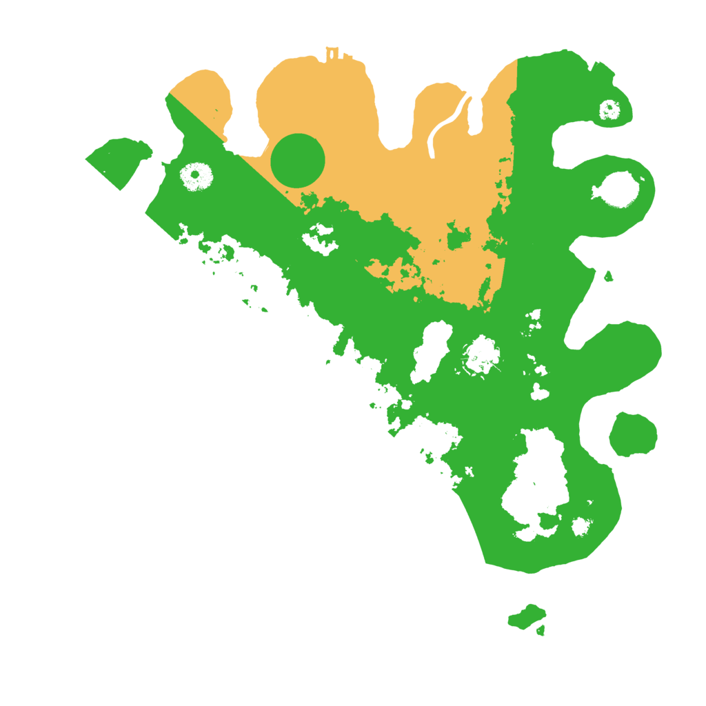 Biome Rust Map: Procedural Map, Size: 3500, Seed: 1278828461