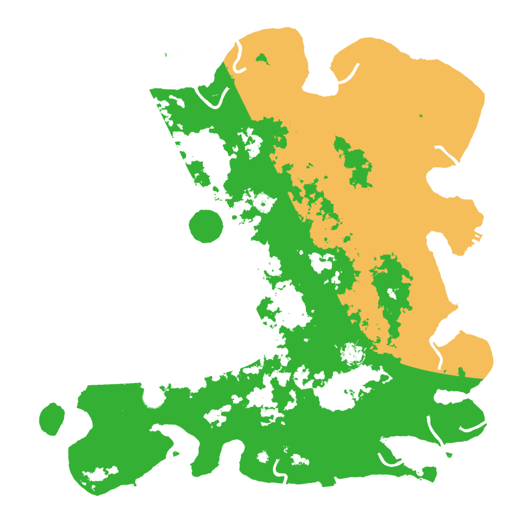 Biome Rust Map: Procedural Map, Size: 4250, Seed: 142612351