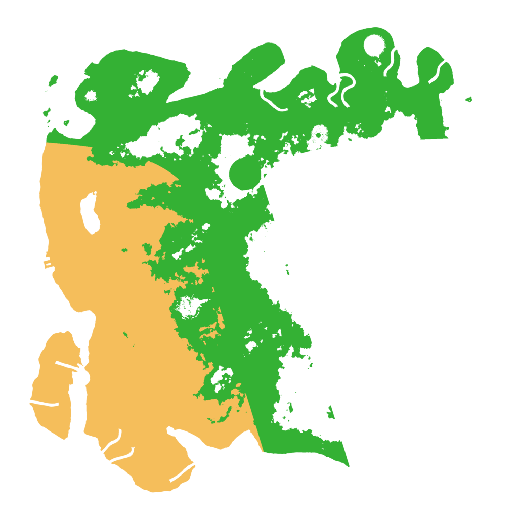 Biome Rust Map: Procedural Map, Size: 4300, Seed: 23016