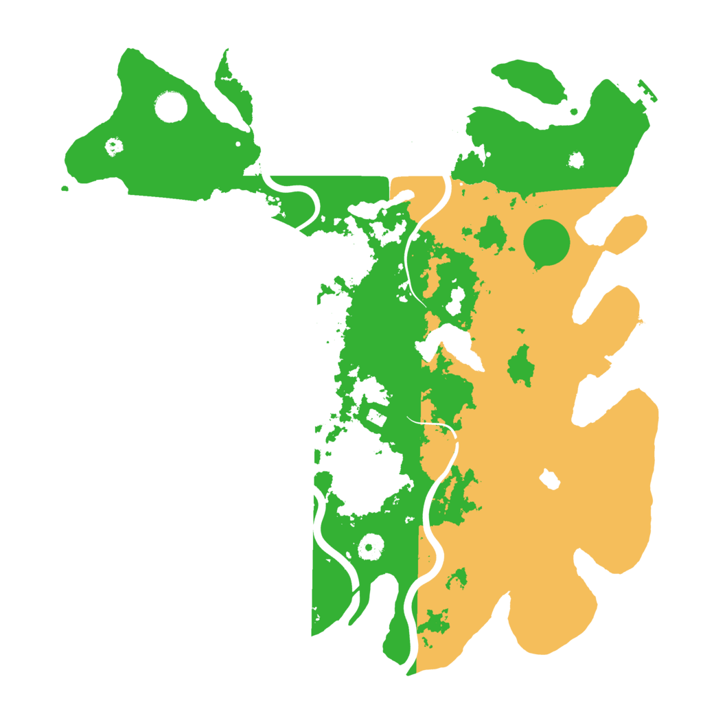 Biome Rust Map: Procedural Map, Size: 4000, Seed: 1637700002