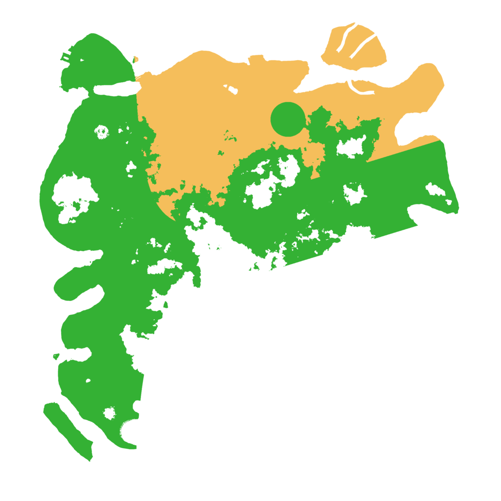 Biome Rust Map: Procedural Map, Size: 3800, Seed: 1601359816